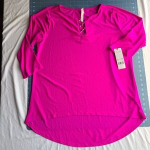 1x Vibrant Hot Pink NY Collection NWT Plus Valentine's Date  Flirty Edgy Fun